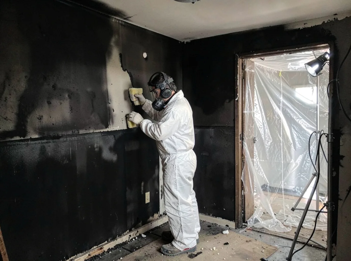 Fire Damage Restoration company in Mcloud, OK